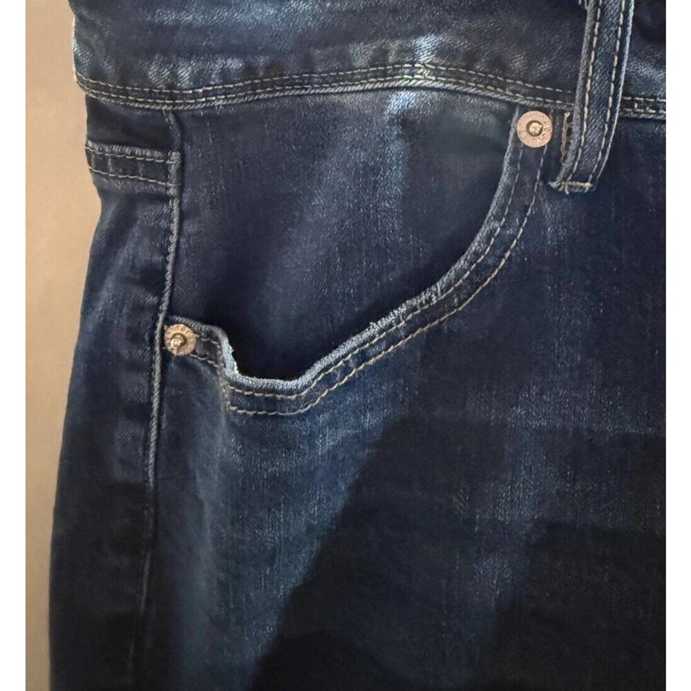 Women's 2XL Jeans Blue Denim Cotton Stretch Medium Wash Comfort Straight Preppy - Picture 5 of 7